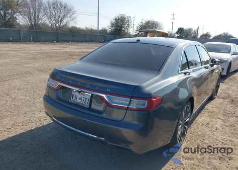 2017 Lincoln Continental Reserve from USA, damaged, VIN 1LN6L9NP8H5609004